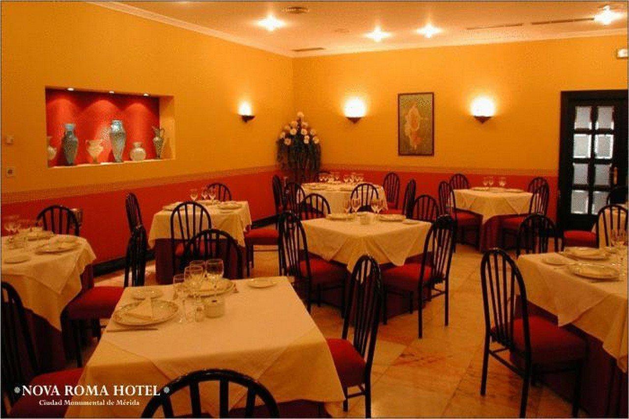 מלון מרידה Nova Roma מסעדה תמונה
